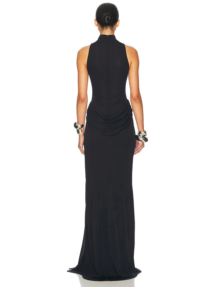 Vestido Elegance Maxi Negro