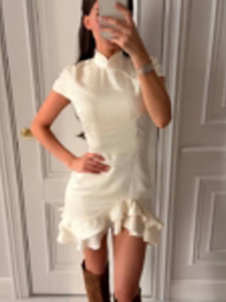 Vestido Satin Étoile