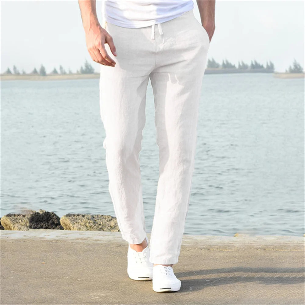 Pantalón de Lino Premium para Hombre